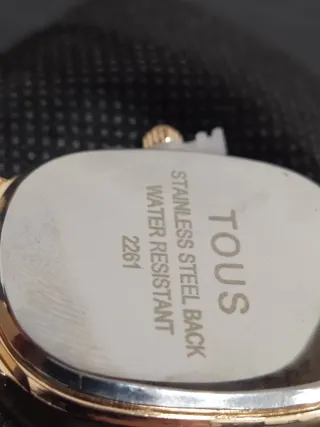 Reloj Tous Dorado y Rosa con Circonitas