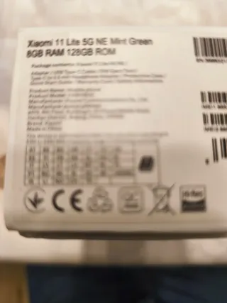 Xiaomi 11 Lite 5G NE Negro