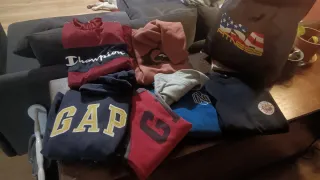 Lote Sudaderas Champion y GAP 10/11 años