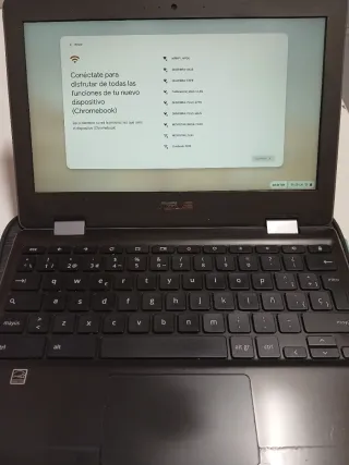 Chromebook Asus Negro/Gris