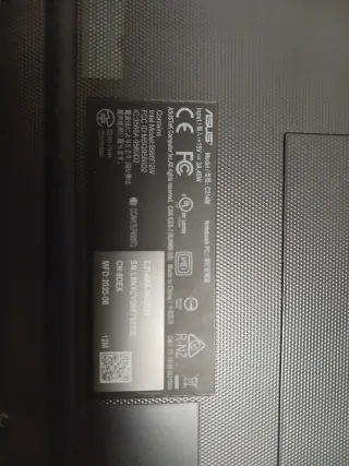 Chromebook Asus Negro/Gris