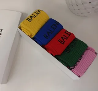 5 Calze colorate,taglia unica,calzano 38-40