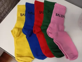 5 Calze colorate,taglia unica,calzano 38-40