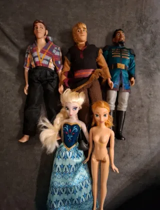 Lote de barbies Frozen