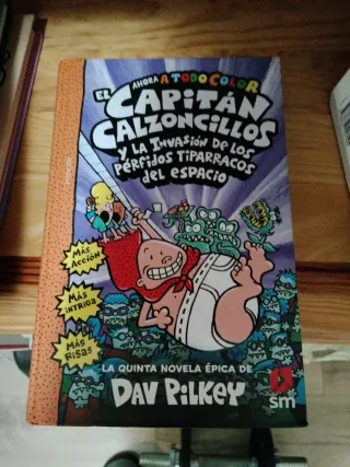 Dos Libros: las aventuras del capitán Calzoncill