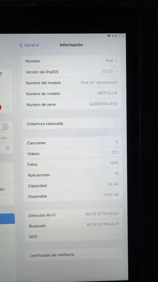 iPad 6ª Gen