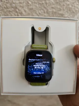 Huawei Watch Fit 4 Pro Grigio/Verde Con Garanzia