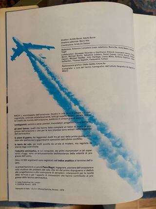 Libri aviazione anni ’70 – Enciclopedia MACH 1