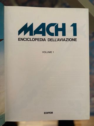 Libri aviazione anni ’70 – Enciclopedia MACH 1