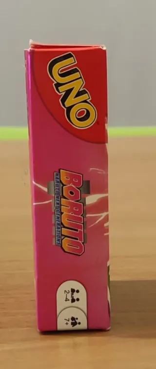 UNO Boruto Naruto Next Generations McDonald's 2026