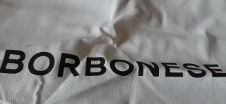 Sacca portaborse originale Borbonese bianca