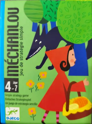 Juego de cartas Djeco Méchanlou