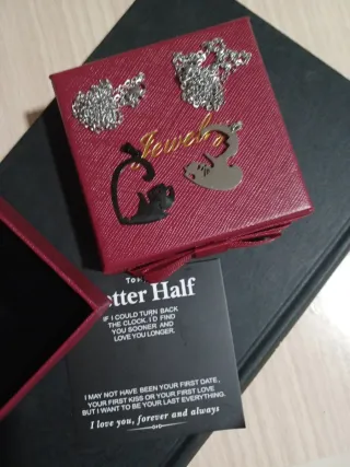 Juego de joyas para parejas