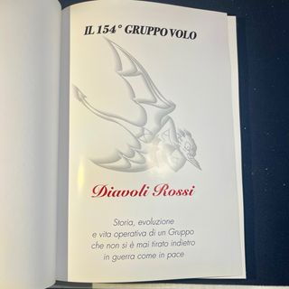 Libro del 154° Gruppo Volo "Diavoli Rossi" - Stori