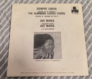 Vinilo 7' Kimera - The Lost Opera - 1985