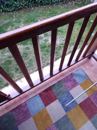 Alfombra de tela multicolor a cuadros