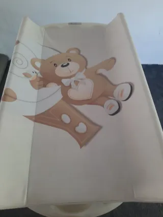 Bañera y cambiador bebé