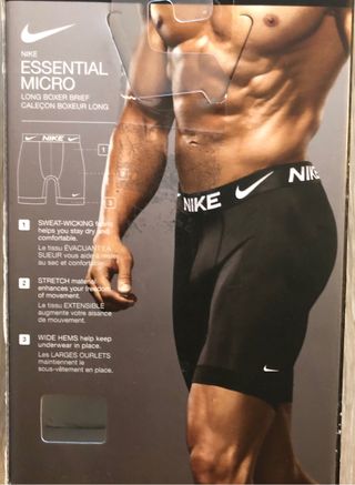 Nike 1 Boxer Gris Talla S