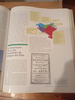 Los vascos .Gran atlas histórico de Euskal Herria