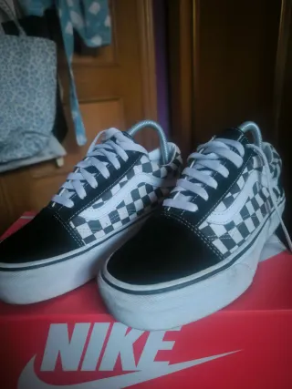 Vans Old Skool Talla 39 Checkerboard