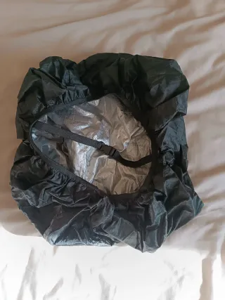 Funda Impermeable Mochila Negra