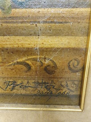 Quadro Conter 1968 Natura Floreale