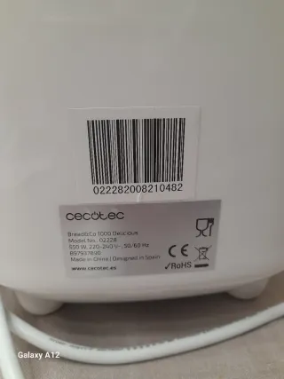 Panificadora Cecotec Bread&Co