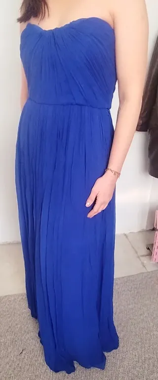 Vestido de fiesta azul