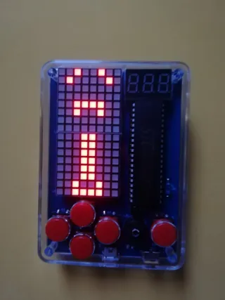 Gioco a led vintage Tetris