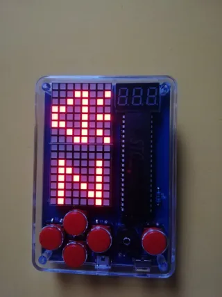 Gioco a led vintage Tetris
