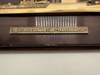 Metopa Bronce Bazán Corbeta Descubierta