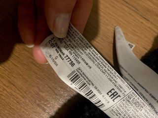 Cárdigan Mango Rayas Beige y Negro