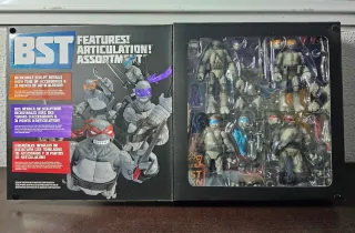 Teenage Mutant Ninja Turtles BST AXN SDCC B/N 4pak