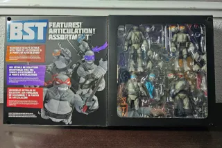 Teenage Mutant Ninja Turtles BST AXN SDCC B/N 4pak