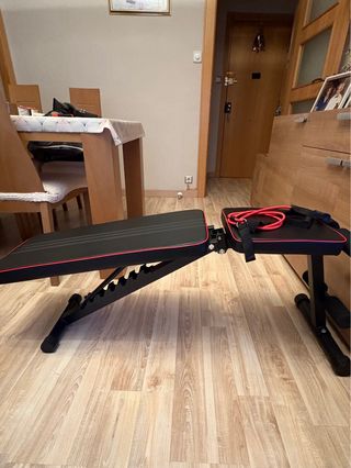 Banco de pesas ajustable