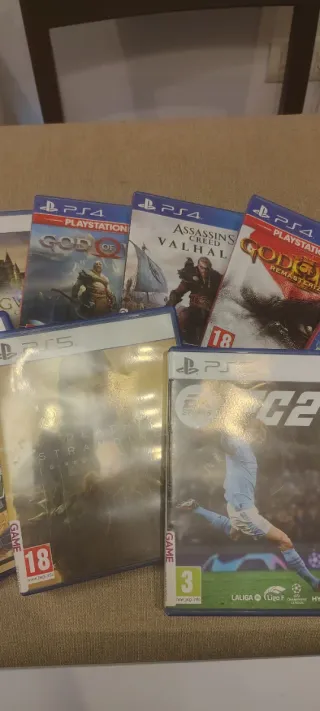 PS5 500GB + 10 Juegos con mando DualShock