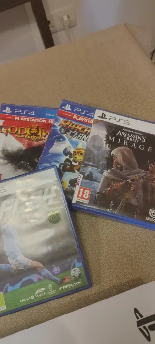 PS5 500GB + 10 Juegos con mando DualShock