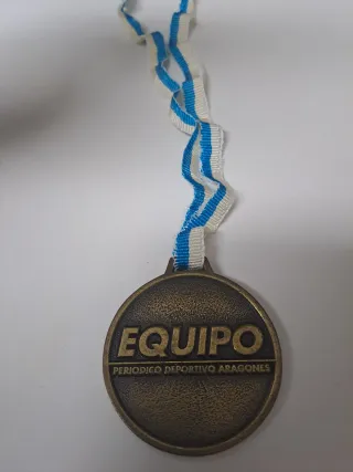 Medalla Real Zaragoza Campeón Recopa 1995