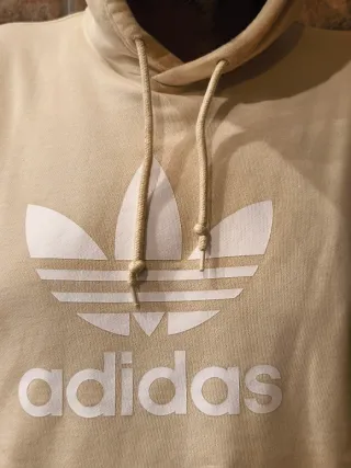 Felpa Adidas Beige Originale