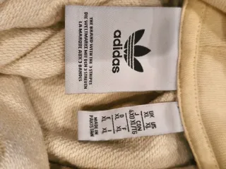 Felpa Adidas Beige Originale