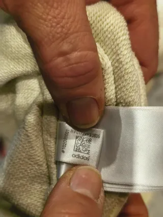 Felpa Adidas Beige Originale
