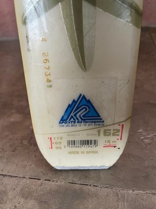 Esquís Rossignol con botas y fundas