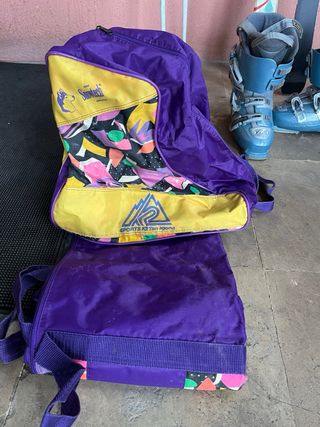 Esquís Rossignol con botas y fundas