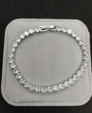 Pulsera Tenis Plata 925 Circonitas
