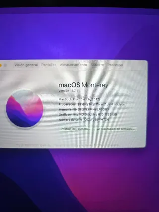 MacBookPro 15" i7 16GB RAM 500GB SSD 2017!