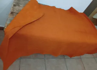 Piel de cerdo forro Pekary naranja