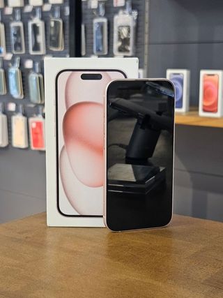 IPHONE 15 128GB ROSA BATE. 100%