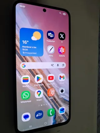 Samsung Galaxy S24 FE Grafito + Caja y Cargador .