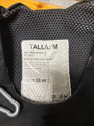 Chaleco Antibalas SIOEN ITEPOL PLUS