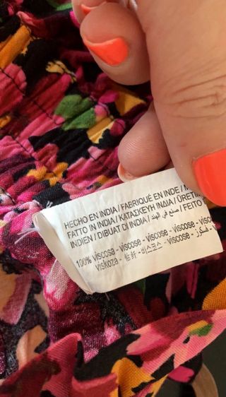 Gonna pantalone floreale